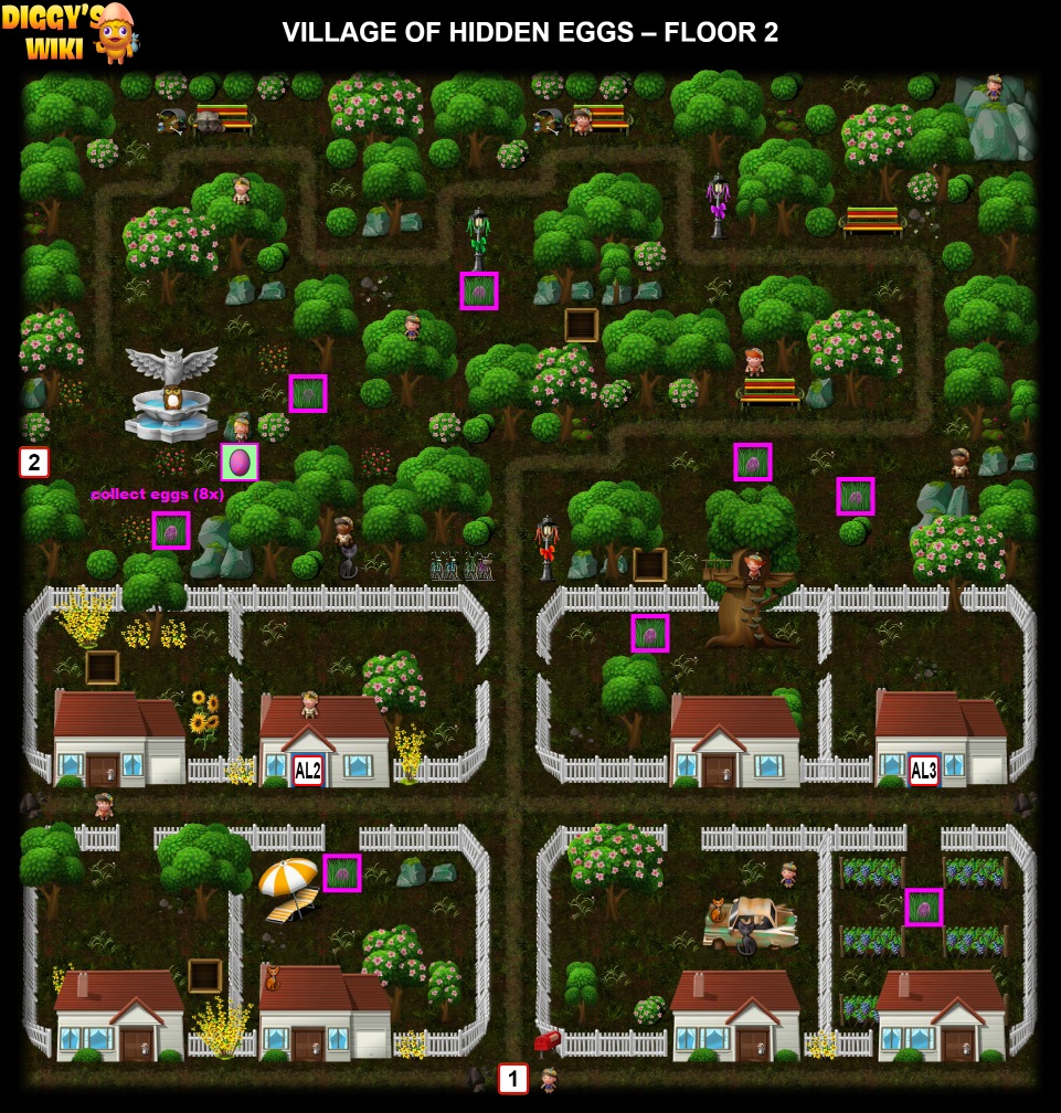 Village Of Hidden Eggs Map 1