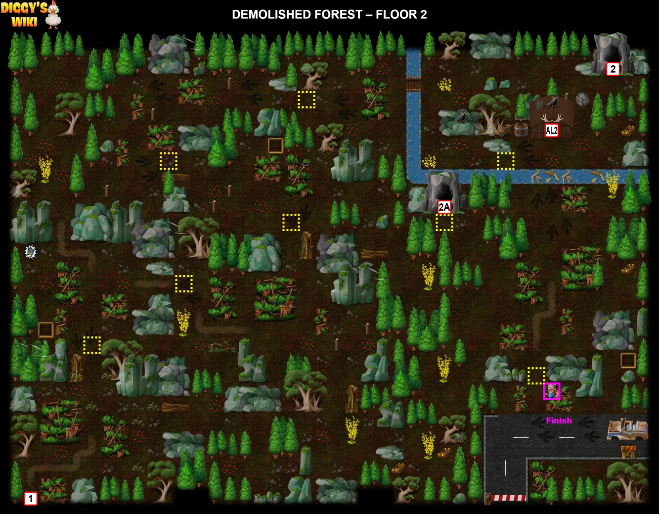 Demolished Forest Map 1