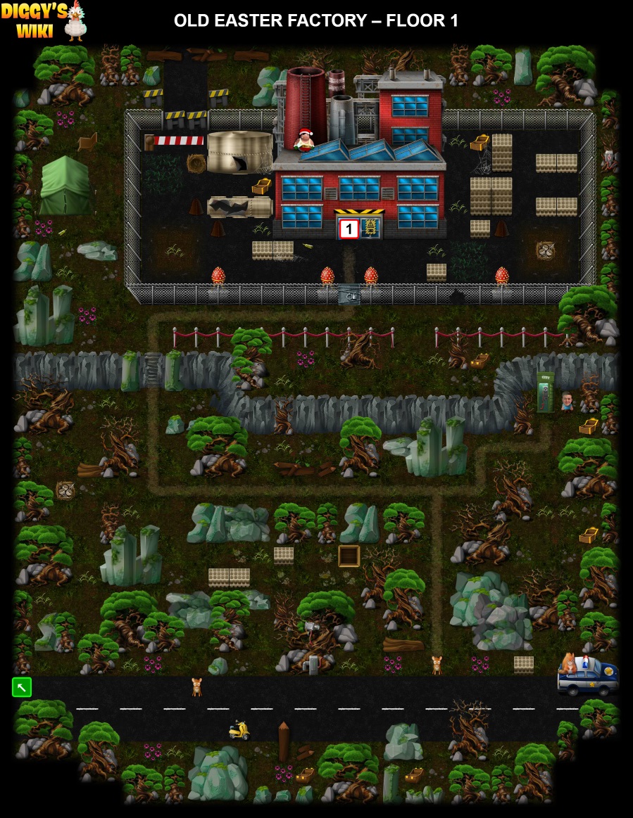 Old Easter Factory Map 0