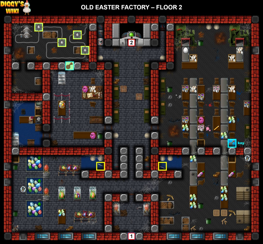Old Easter Factory Map 1