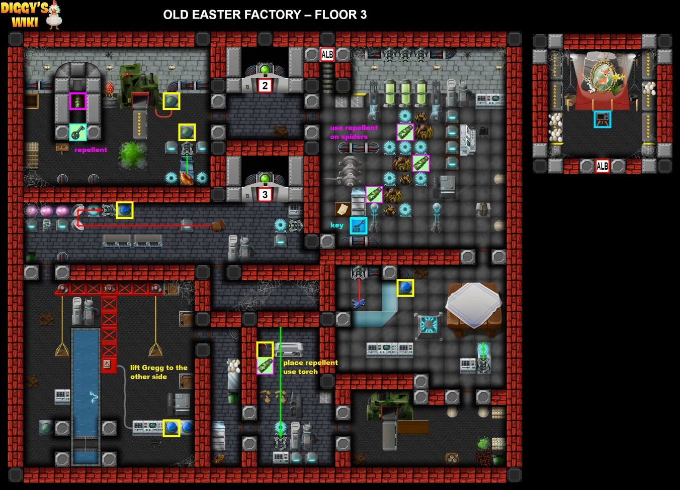 Old Easter Factory Map 2