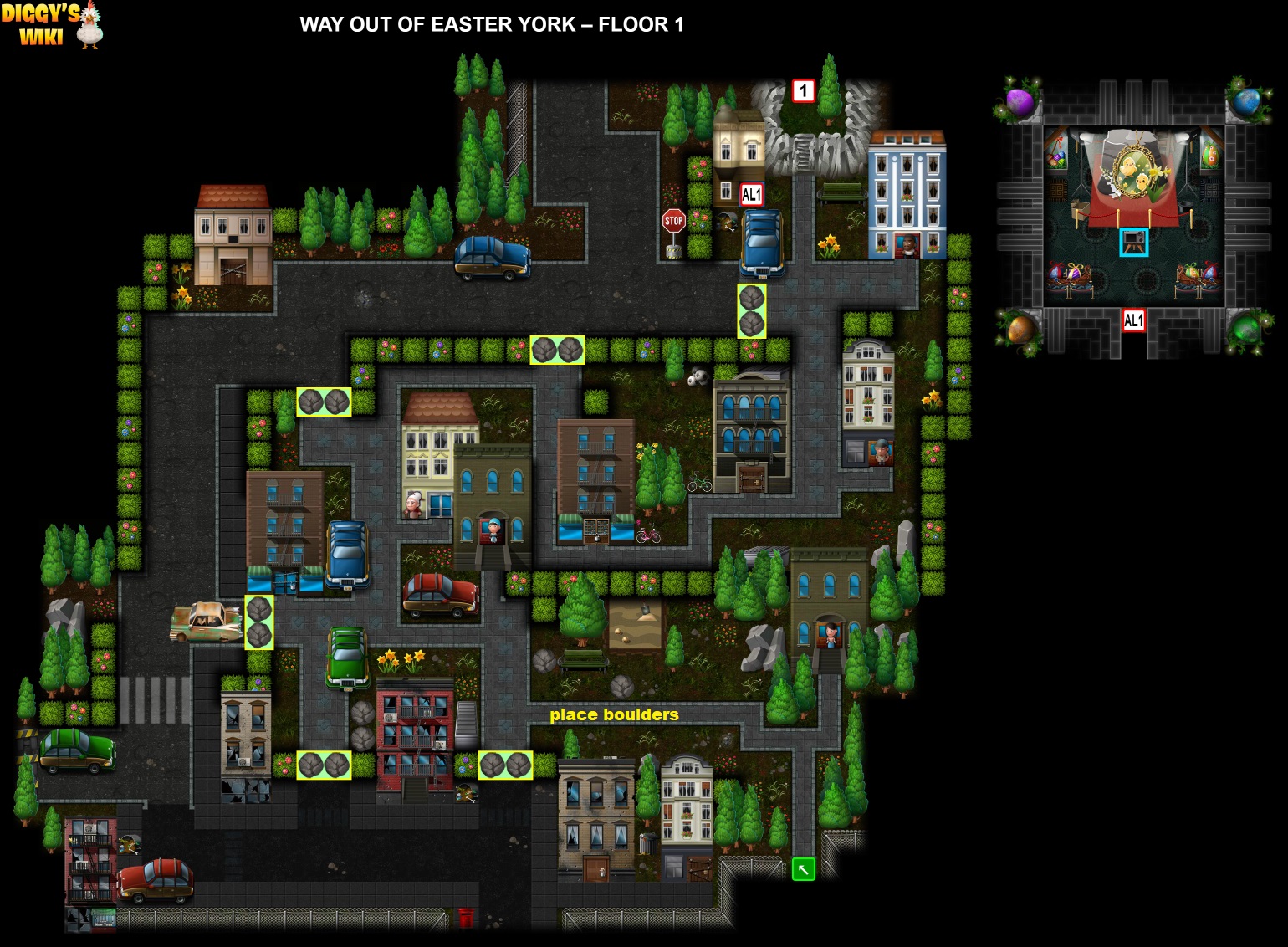 Way Out Of Easter York Map 0