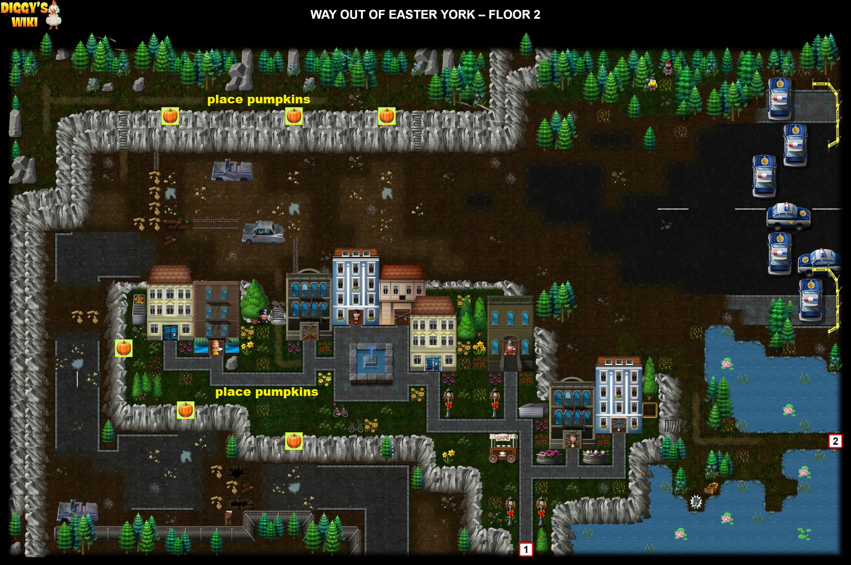 Way Out Of Easter York Map 1