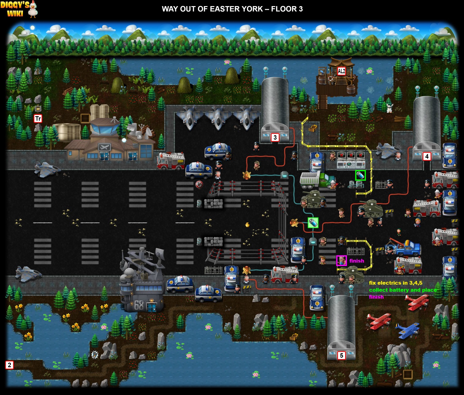 Way Out Of Easter York Map 2