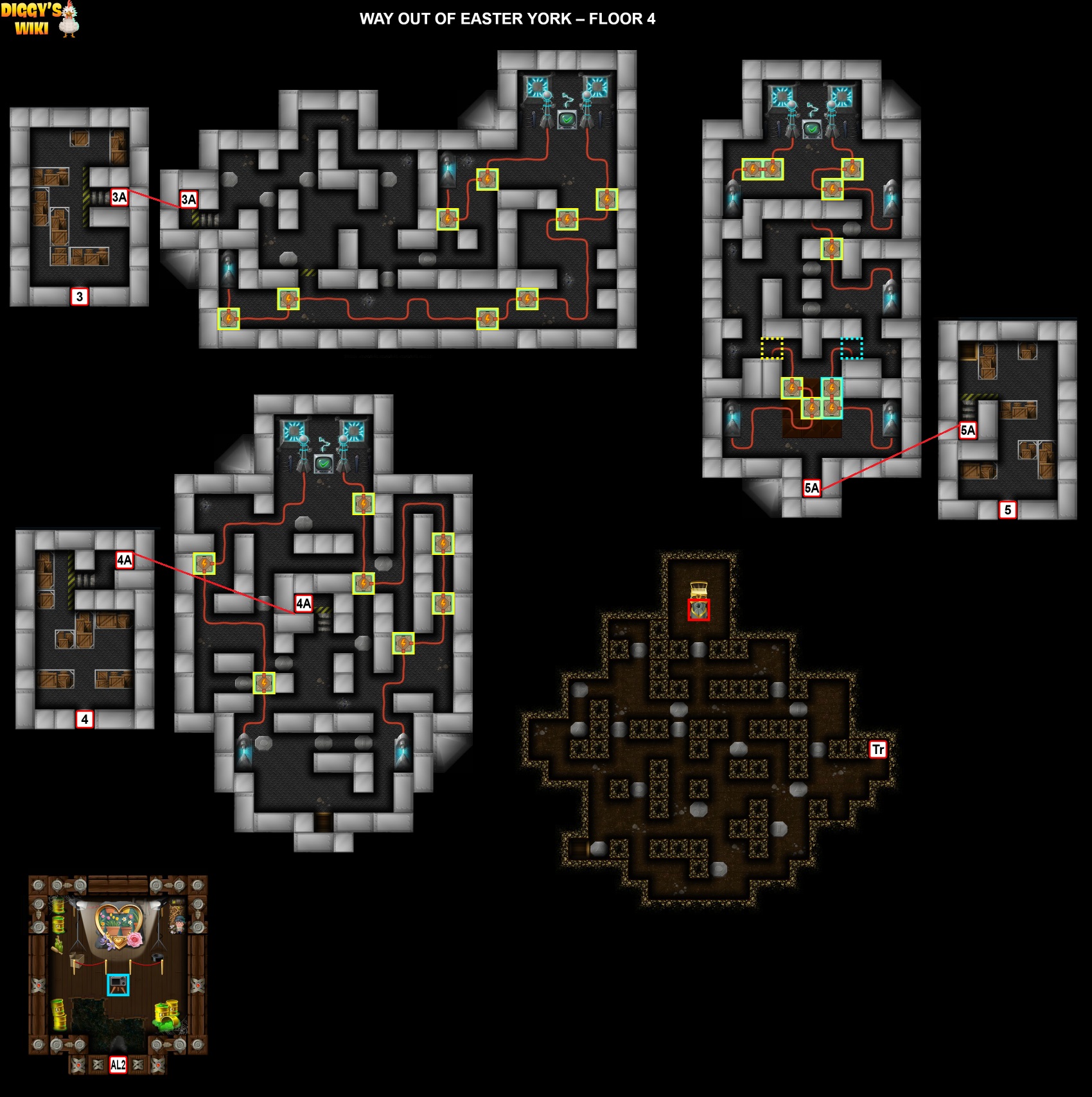 Way Out Of Easter York Map 3