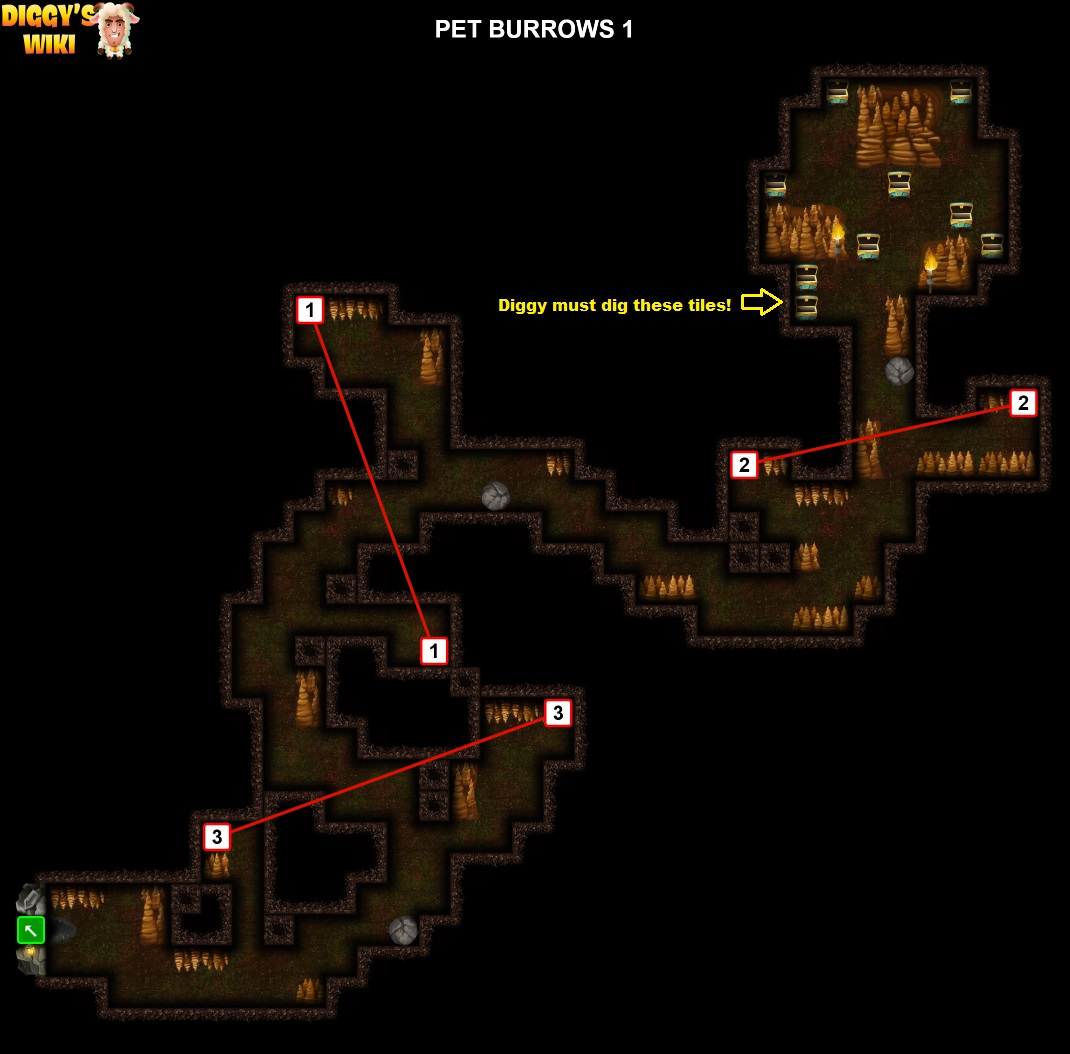 Pet Burrows 1 Map 0