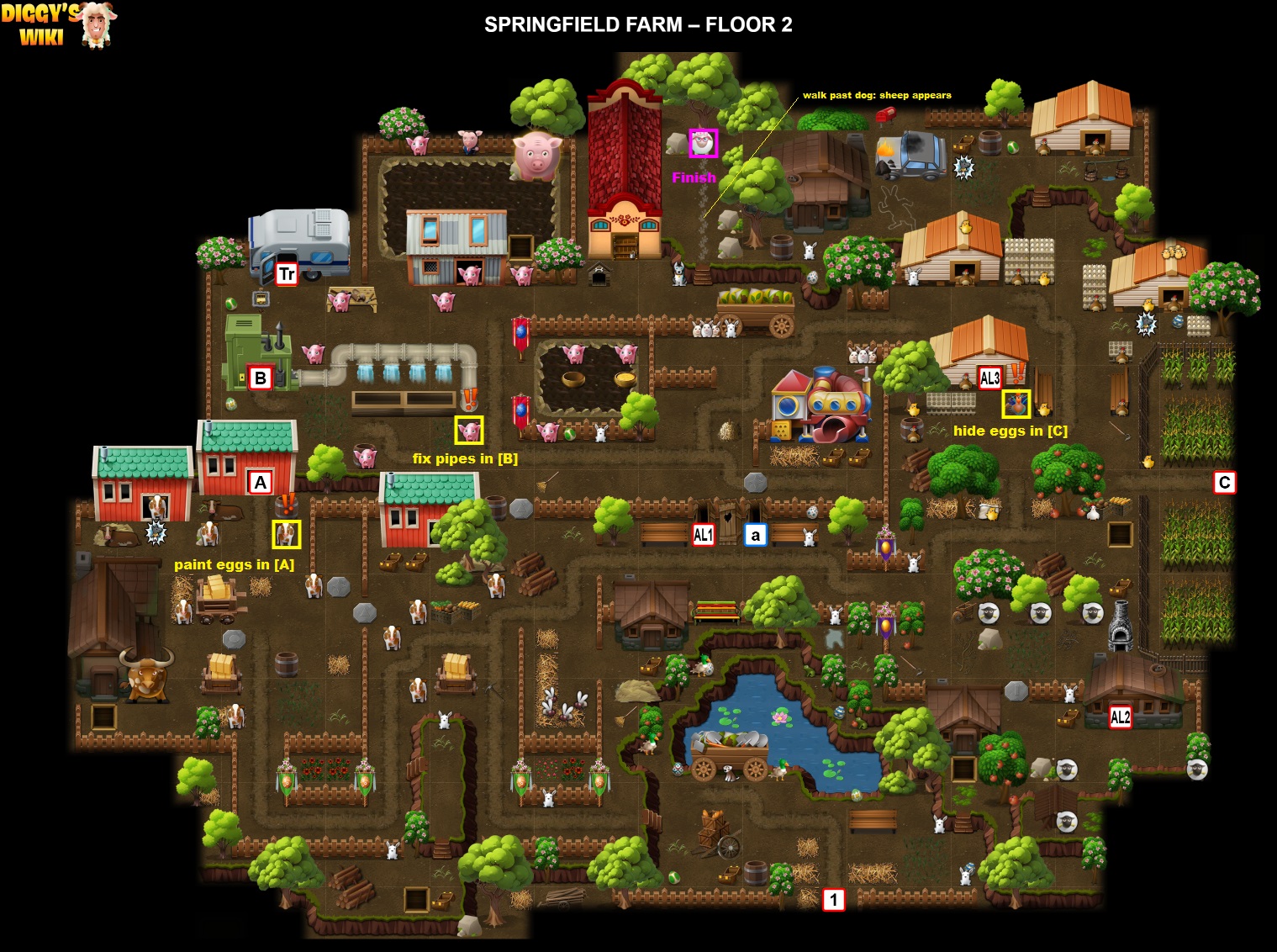 Springfield Farm Map 1