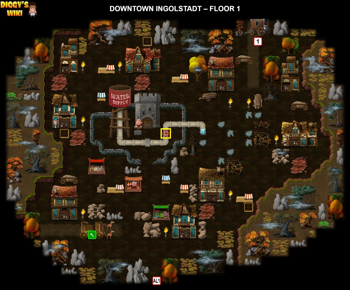 Downtown Ingolstadt Map 0