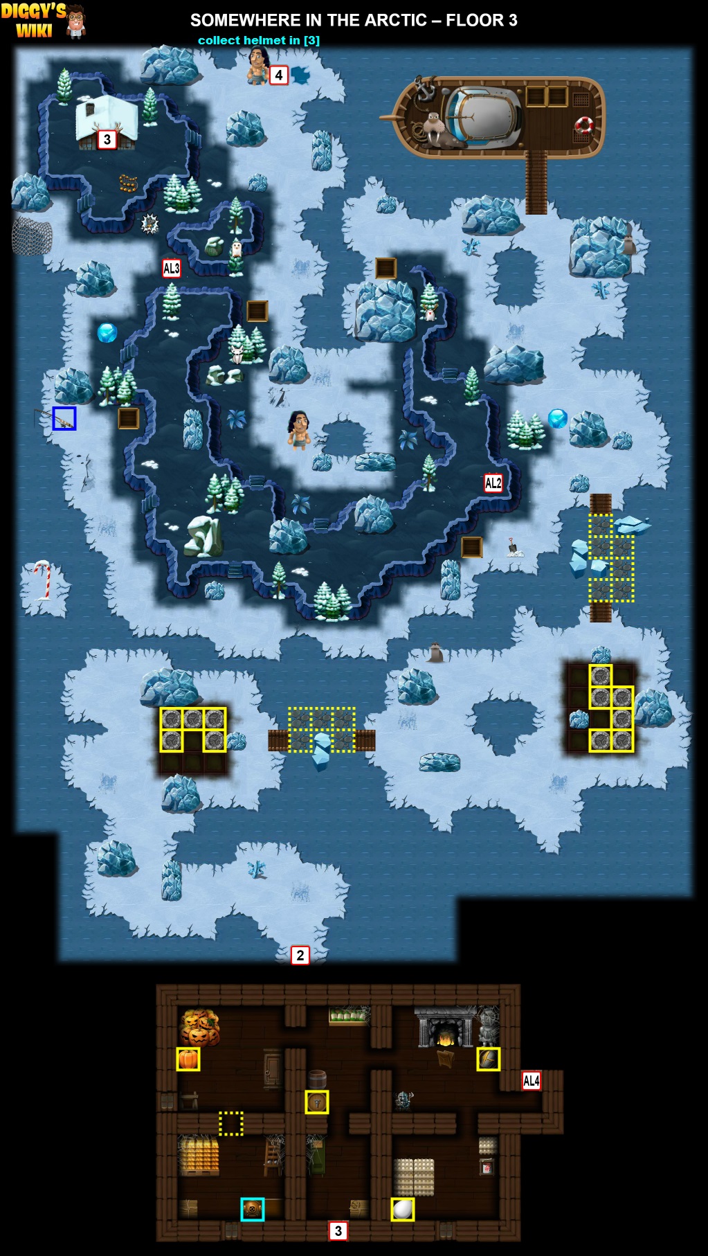 Somewhere In The Arctic Map 2
