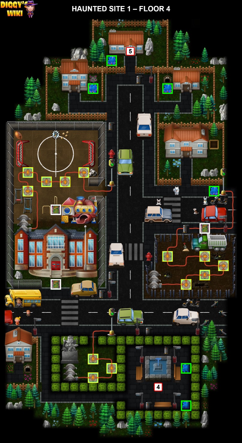 Haunted Site 1 Map 3