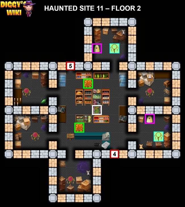 Haunted Site 11 Map 1