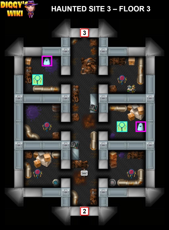 Haunted Site 3 Map 2