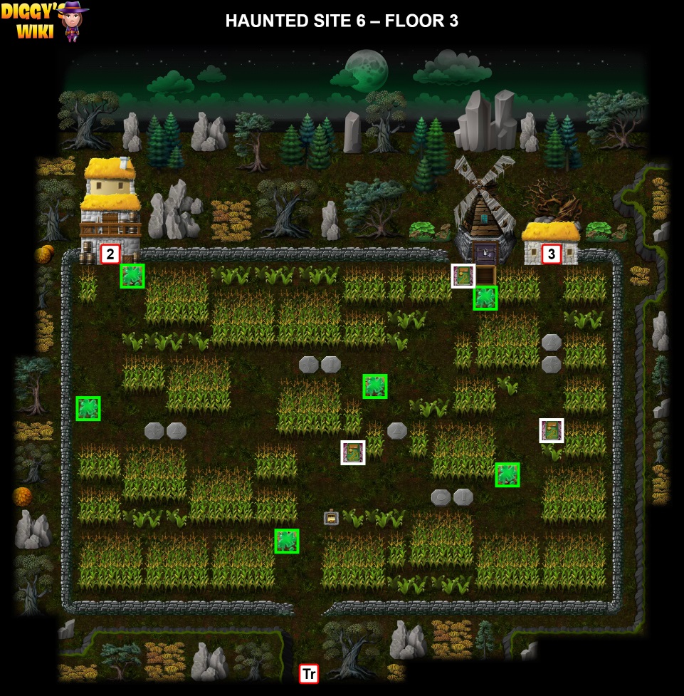 Haunted Site 6 Map 2