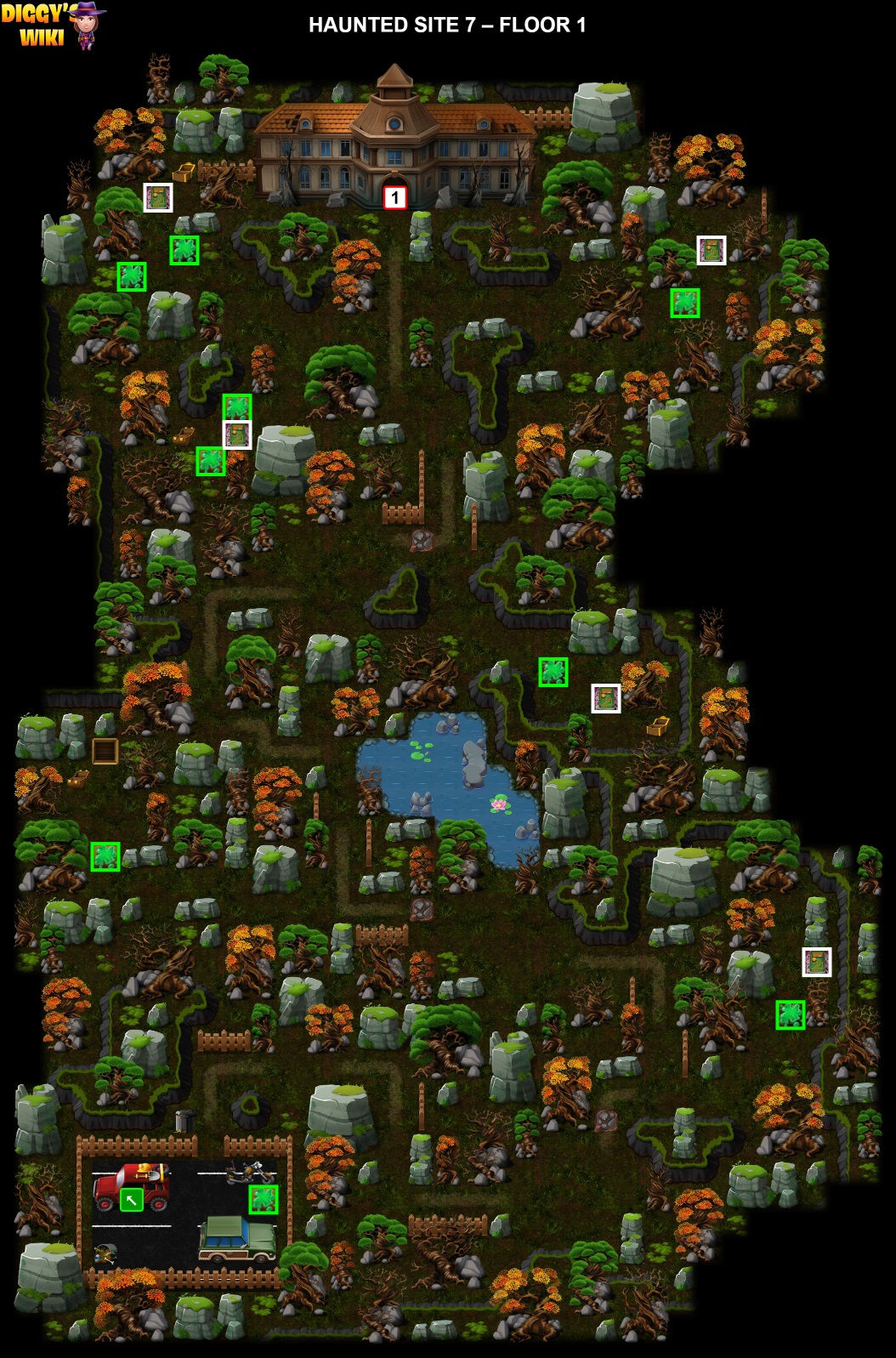 Haunted Site 7 Map 0