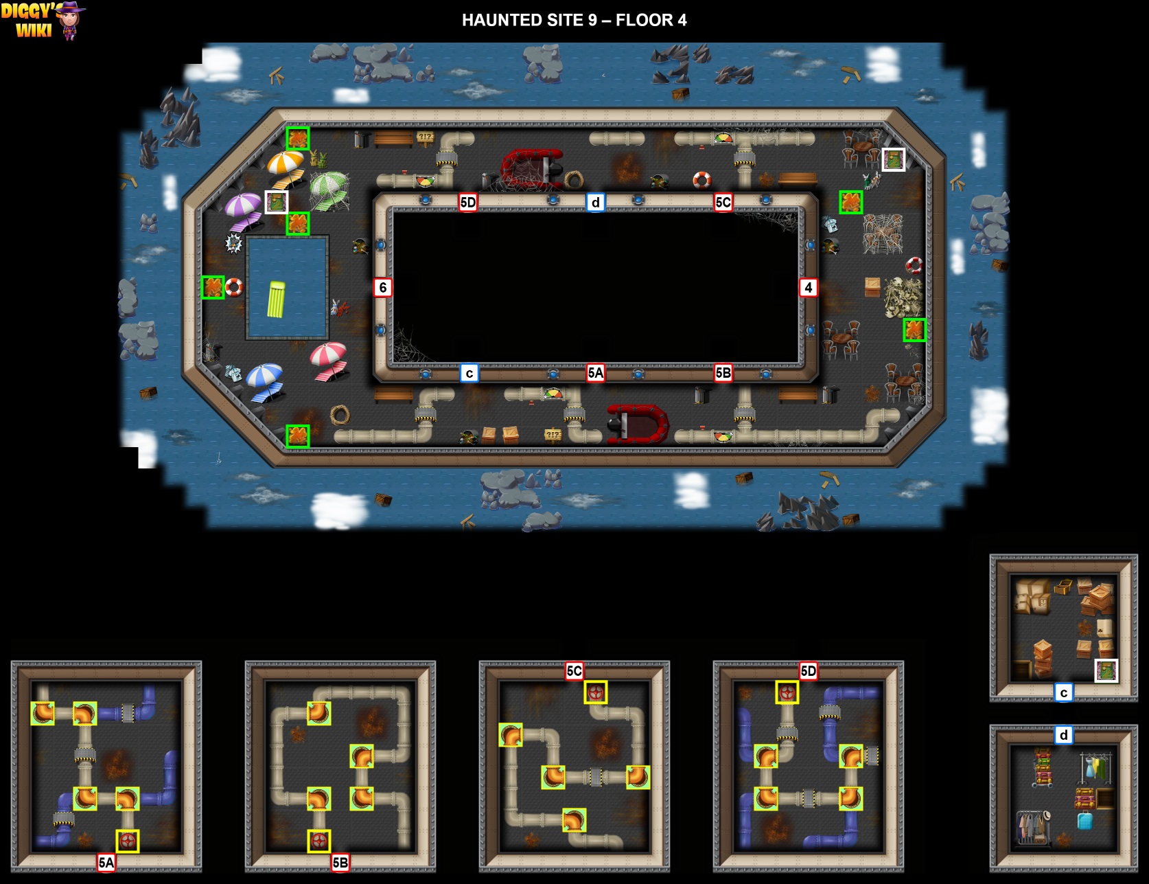Haunted Site 9 Map 3