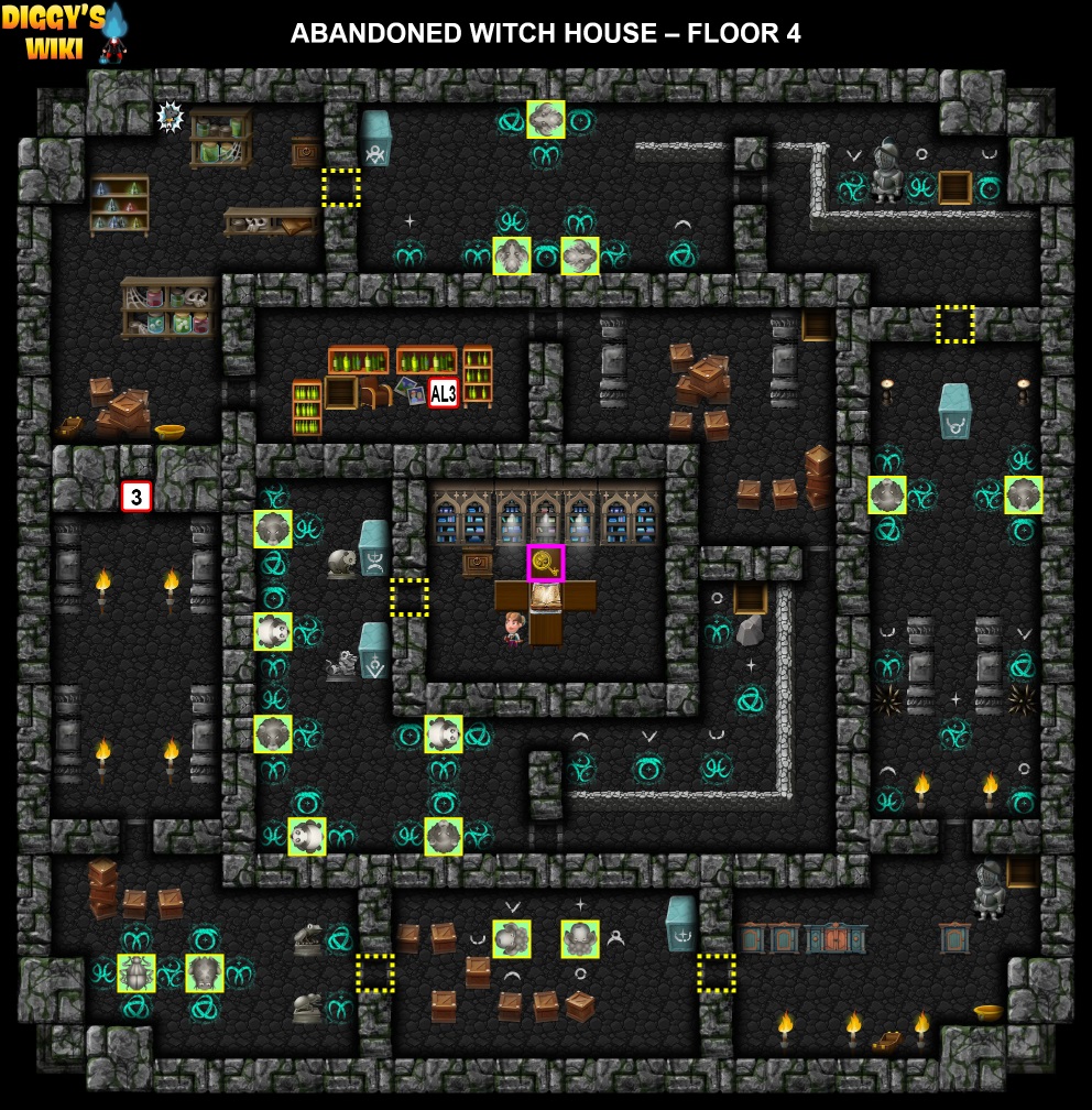 Abandoned Witch House Map 3