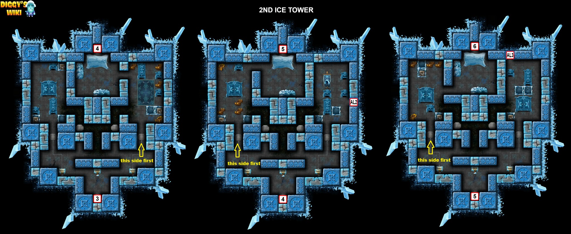 2nd Ice Tower Map 3
