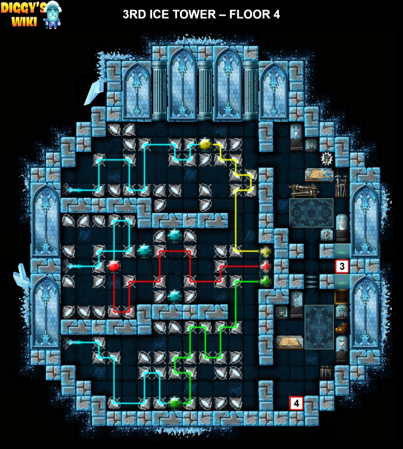 3rd Ice Tower Map 3