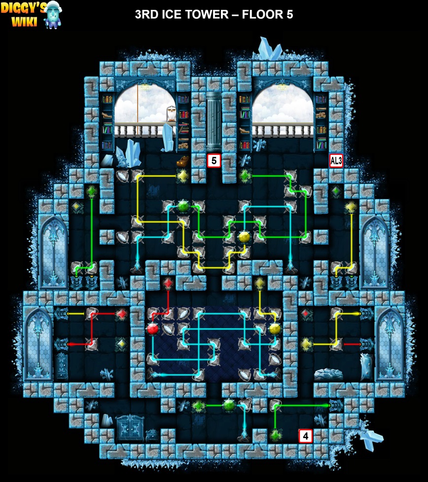 3rd Ice Tower Map 4