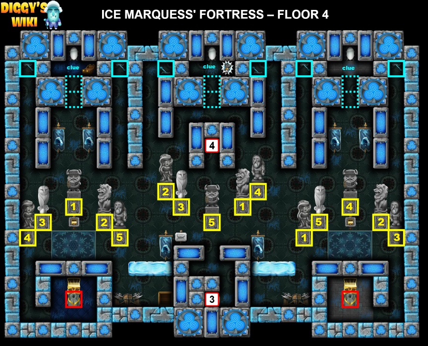 Ice Marquess' Fortress Map 3