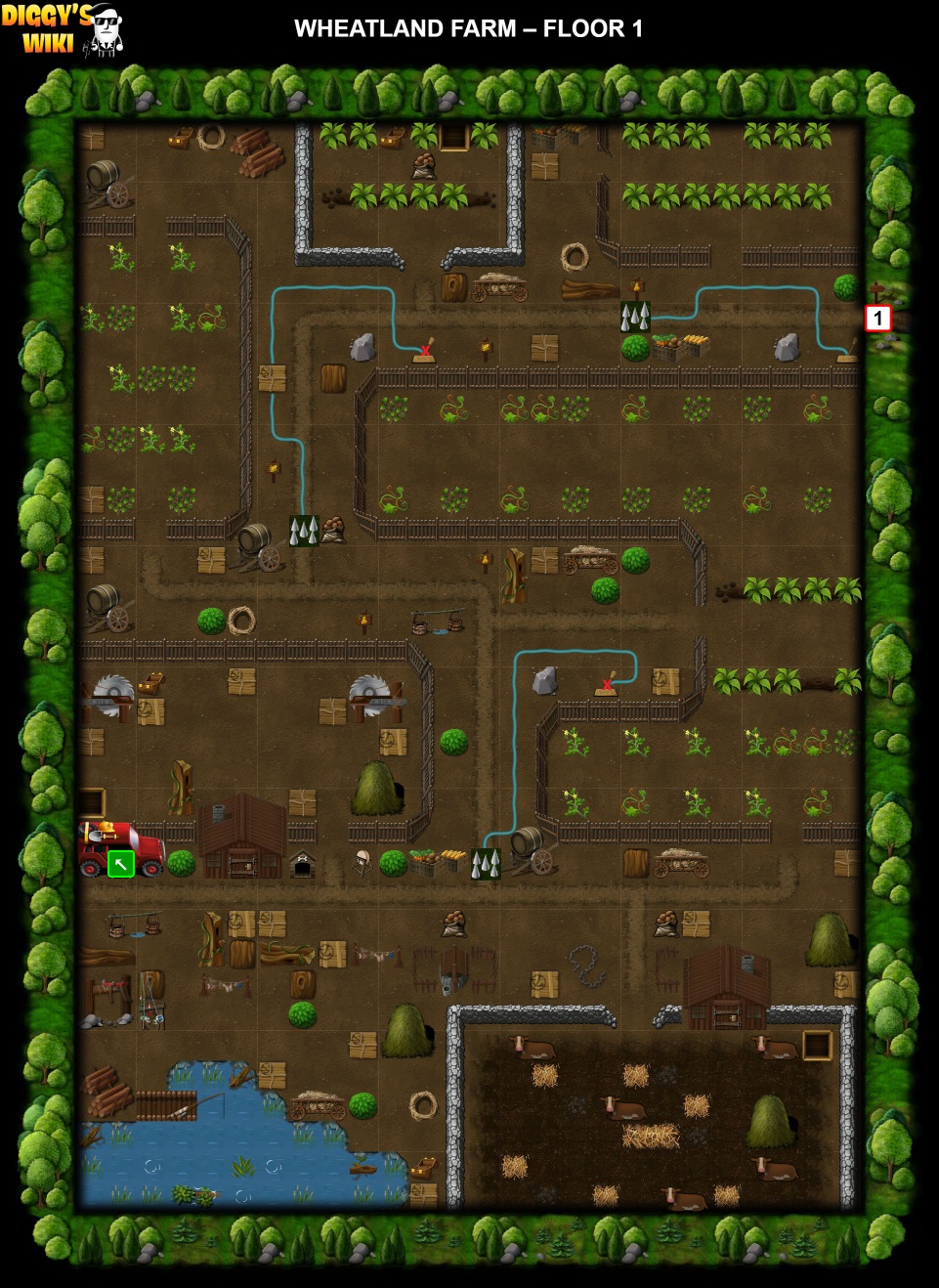 Wheatland Farm Map 0