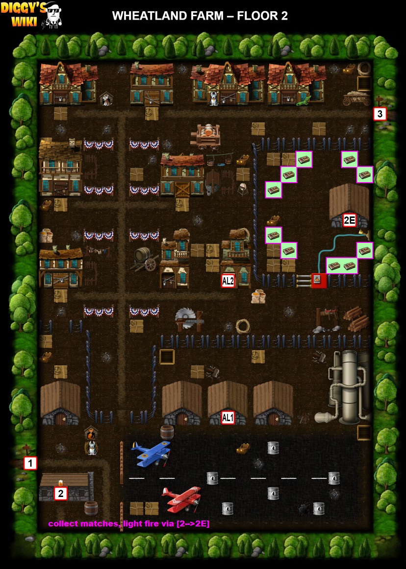 Wheatland Farm Map 1