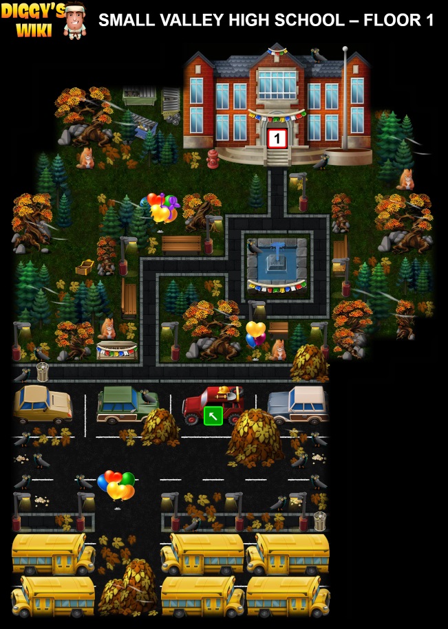 Small Valley High School Map 0