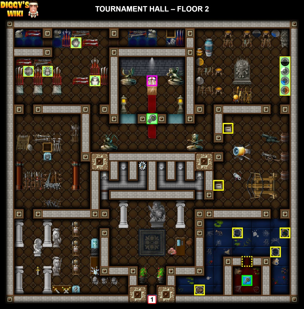 Tournament Hall Map 1