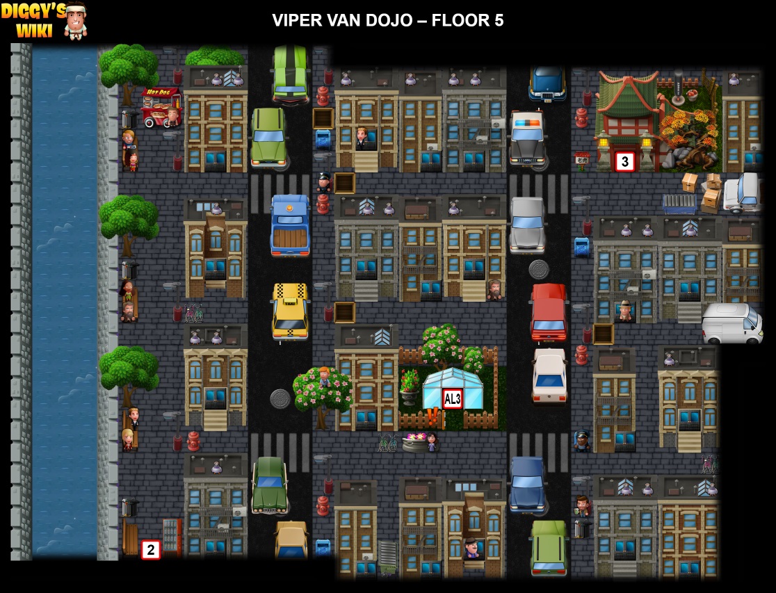 Viper Van Dojo Map 2