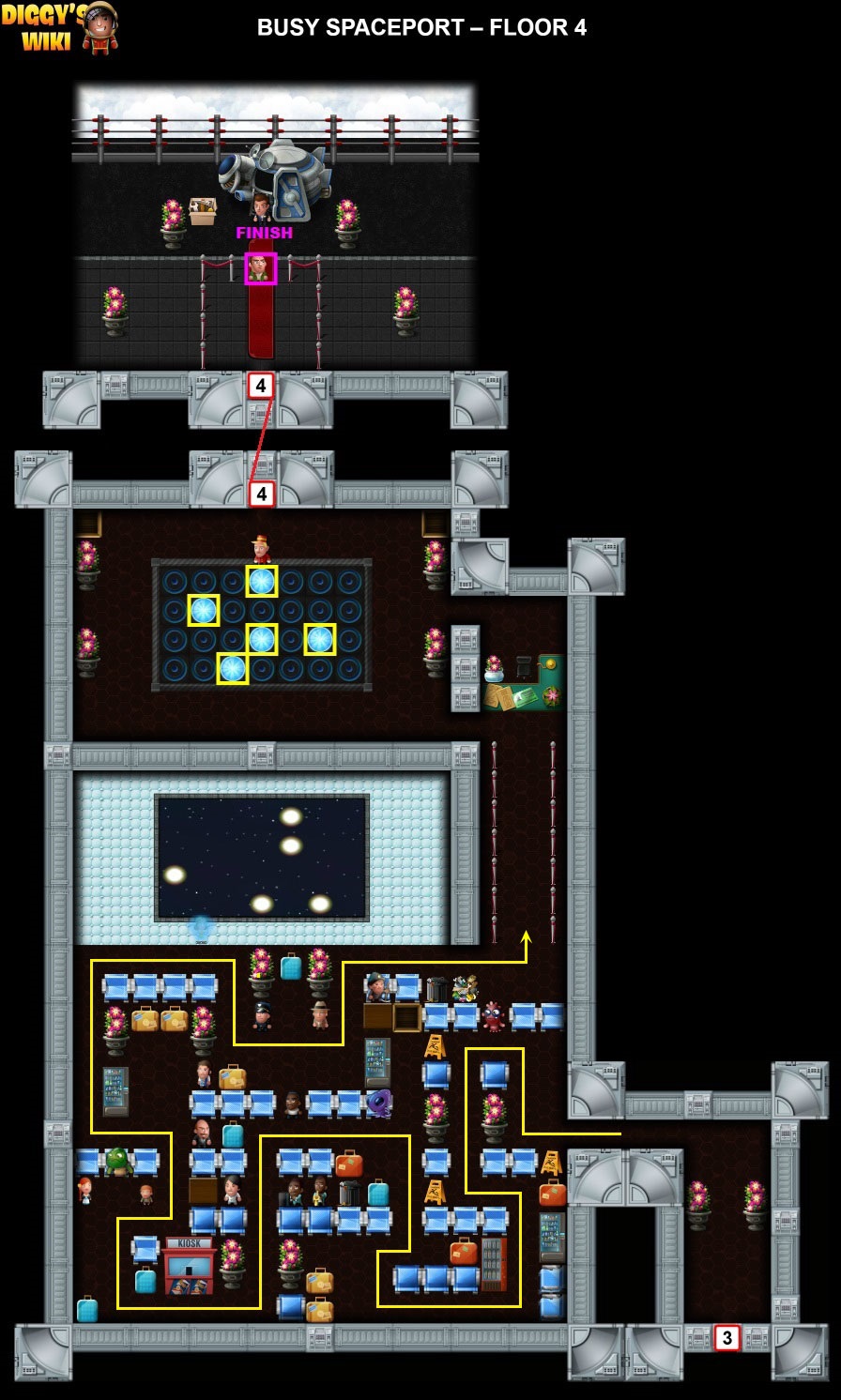 Busy Spaceport Map 2