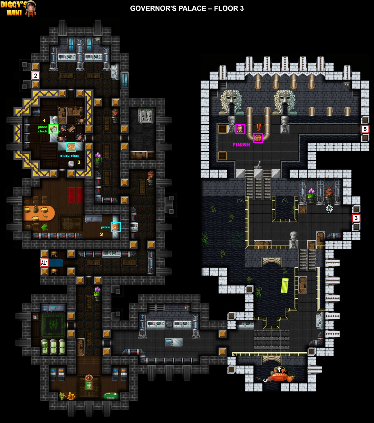 Governor's Palace Map 2
