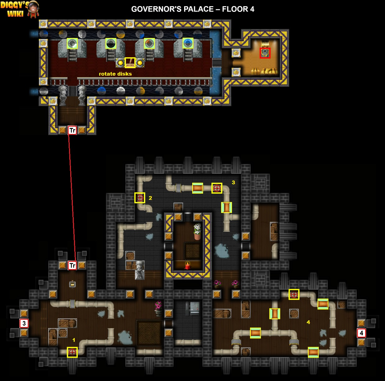 Governor's Palace Map 3