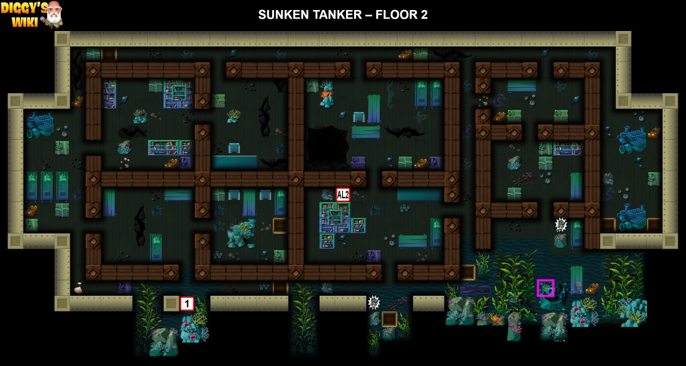Sunken Tanker Map 1