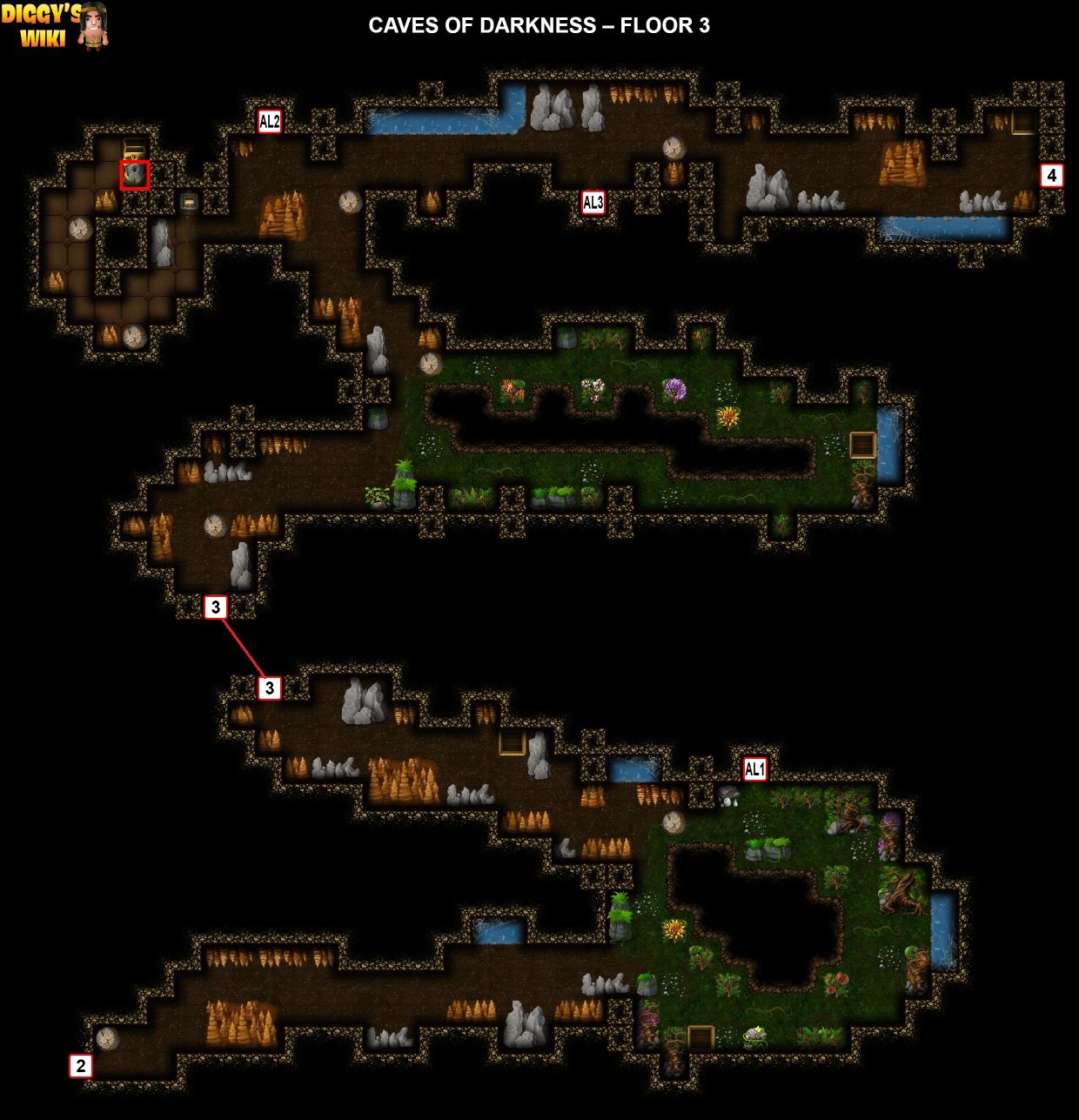 Caves Of Darkness Map 2