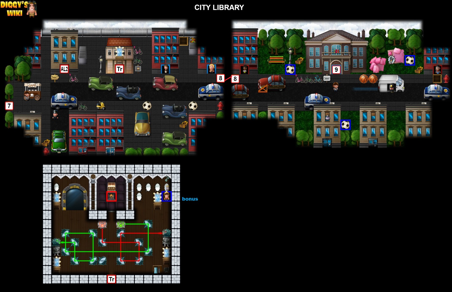 City Library Map 1