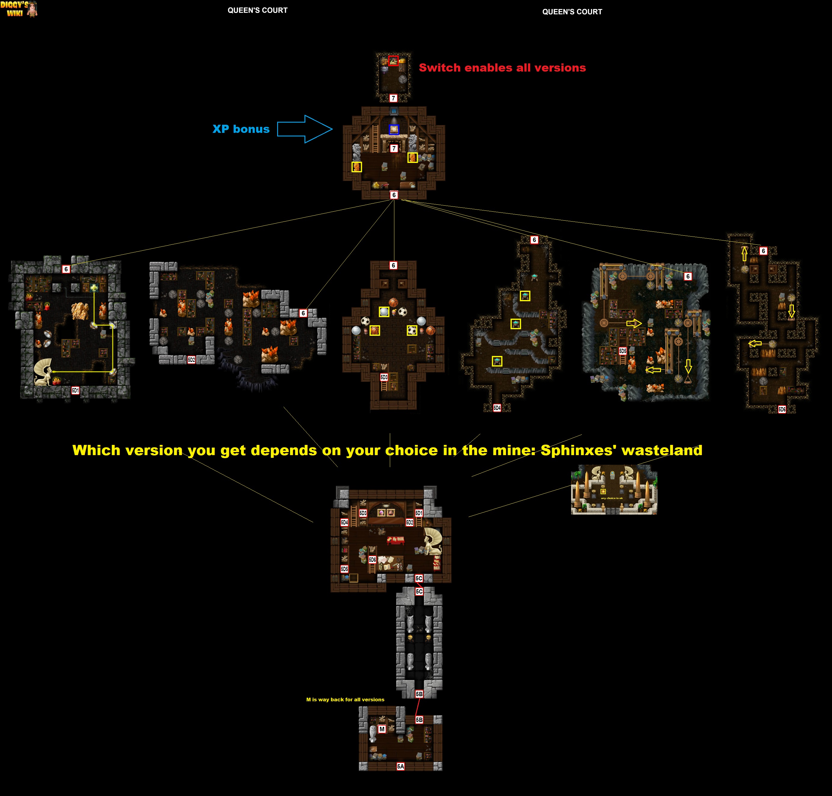 Queen's Court Map 6