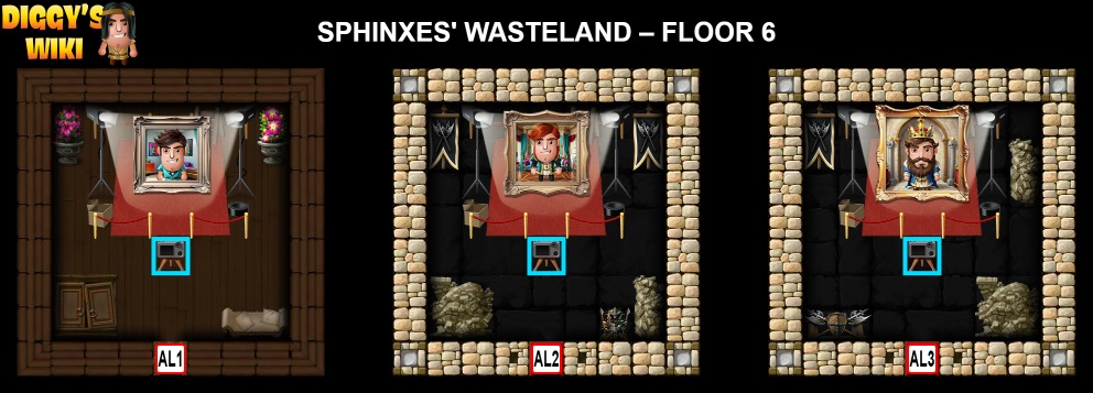 Sphinxes' Wasteland Map 4