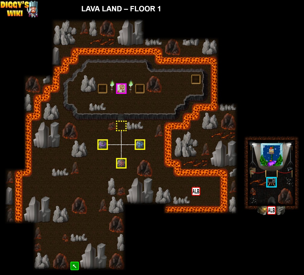 Lava Land Map 0