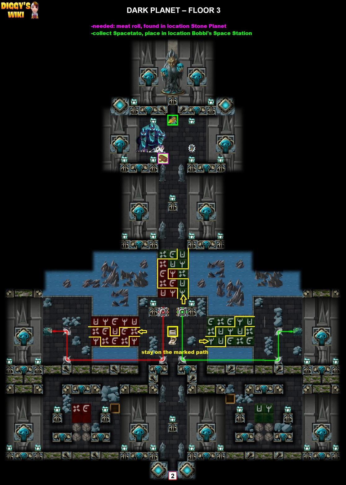 Dark Planet Map 2