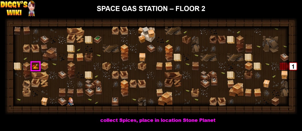 Space Gas Station Map 1