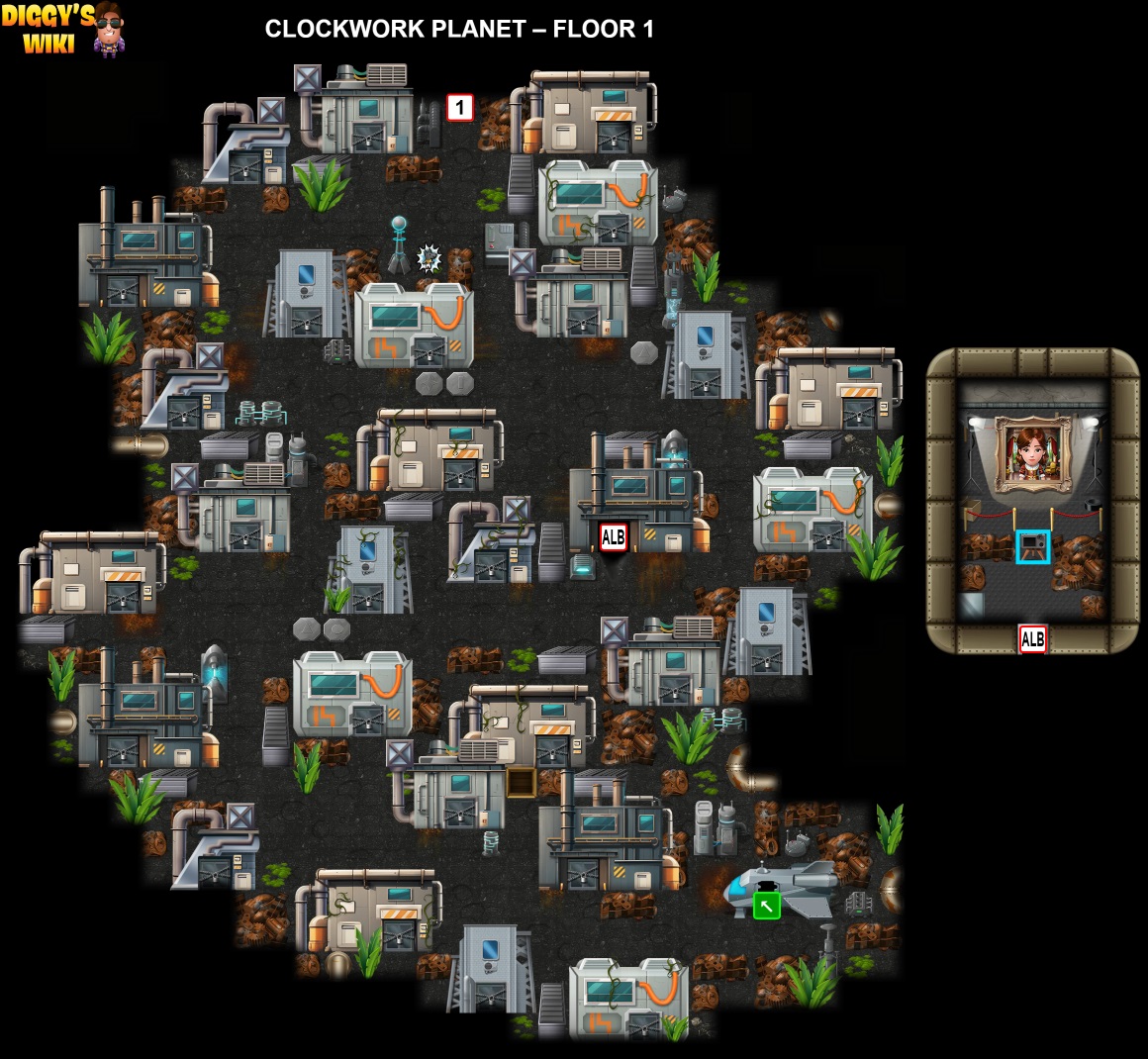 Clockwork Planet Map 0