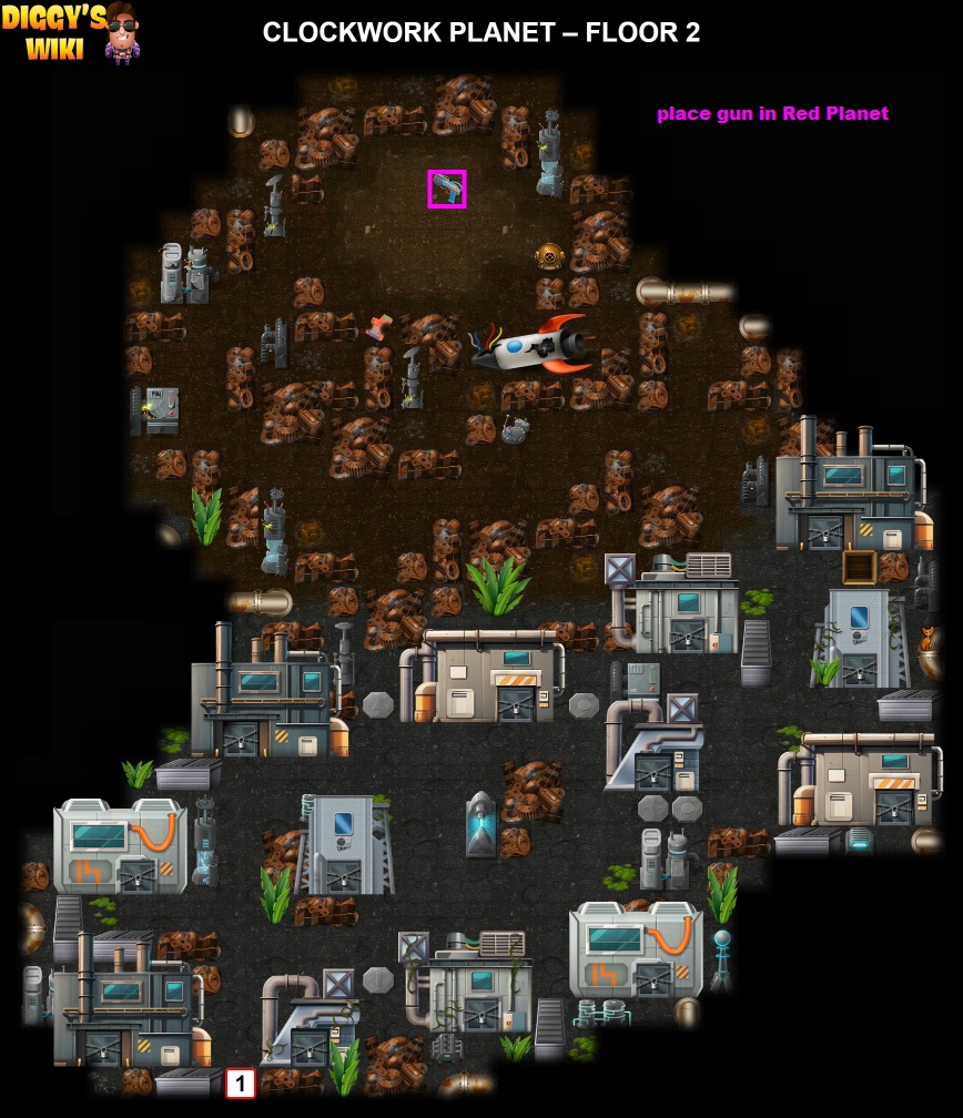 Clockwork Planet Map 1