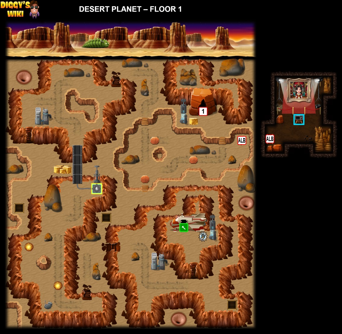 Desert Planet Map 0