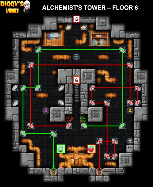Alchemist's Tower Map 5