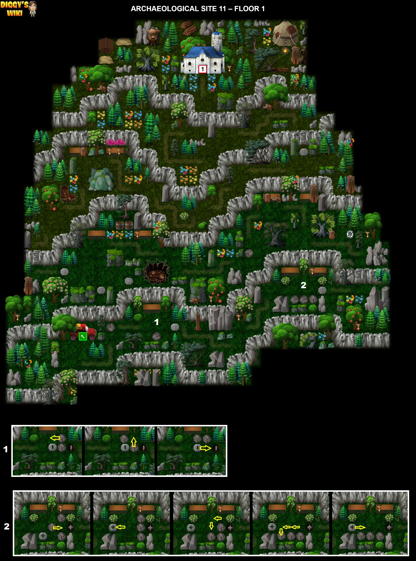 Archaeological Site 11 Map 0