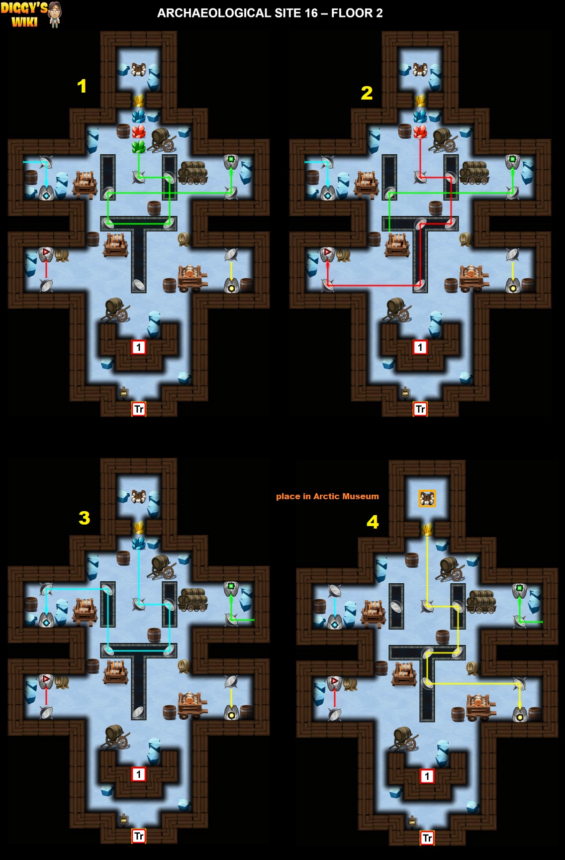 Archaeological Site 16 Map 1