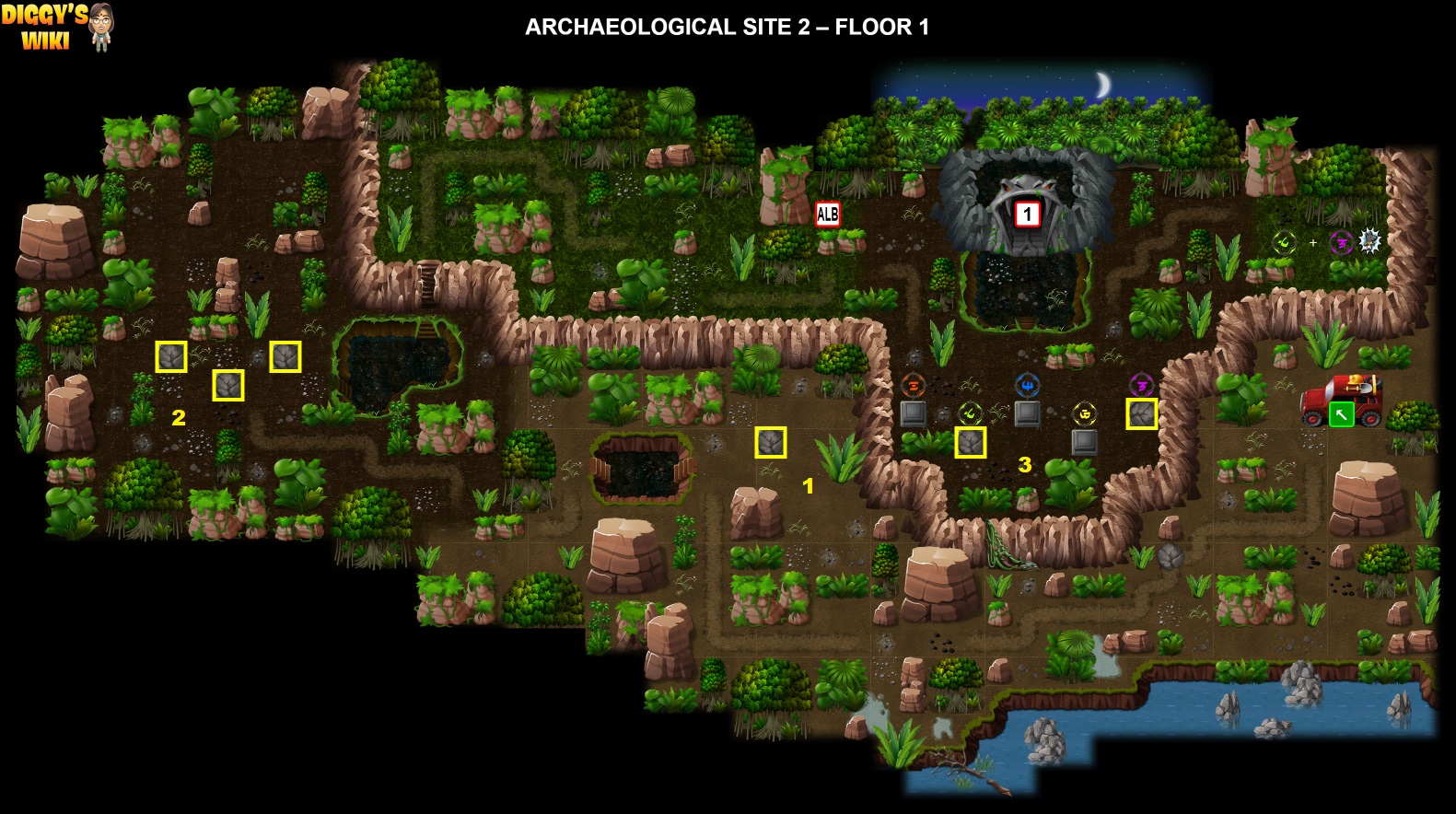 Archaeological Site 2 Map 0