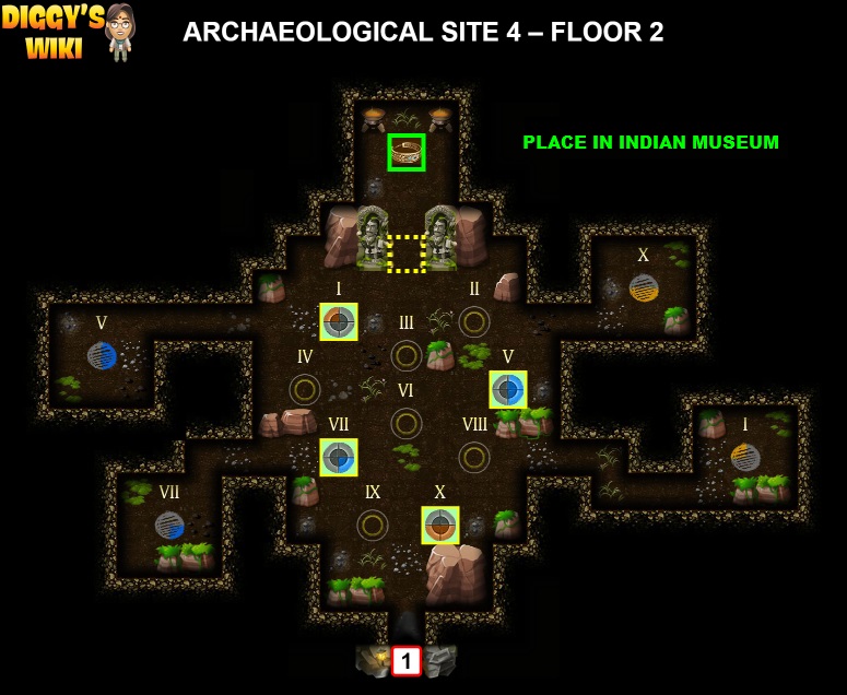 Archaeological Site 4 Map 1