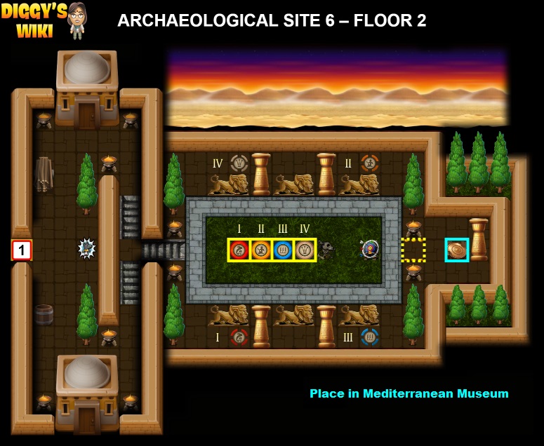Archaeological Site 6 Map 1