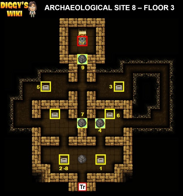 Archaeological Site 8 Map 2